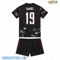 Camisa de time de futebol Canadá Alphonso Davies #19 Replicas 2º Equipamento Infantil Mundo 2026 Manga Curta (+ Calças curtas)